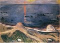 El misterio de una noche de verano 1892 Edvard Munch